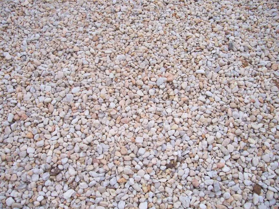 A close up of some gravel on the ground