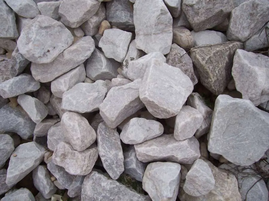 A pile of rocks that are very large and have little stones.